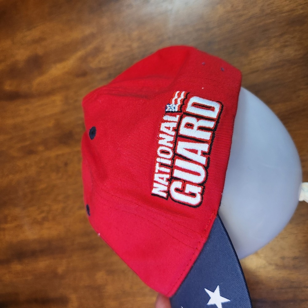 Dale Earnhardt Jr Hat Men One Size Honoring Soldiers USA National Guard Nascar - Picture 5 of 8